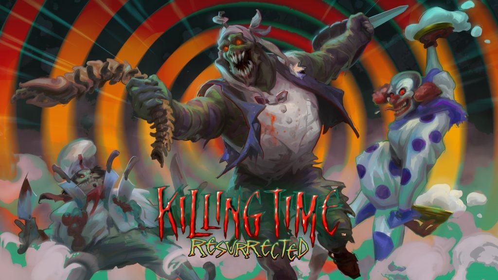 Official key art for Killing Time: Resurrected